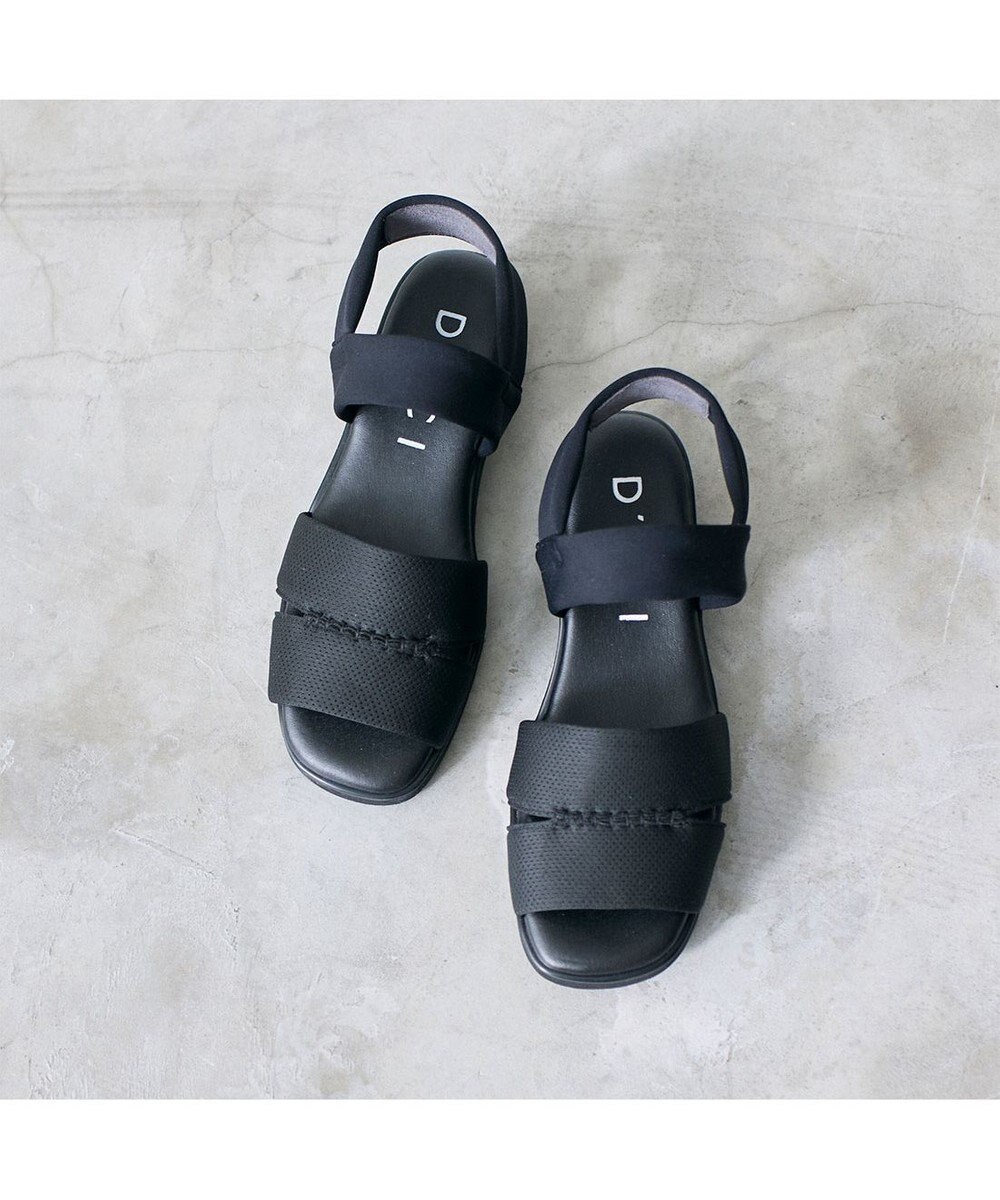 MODE ET JACOMO <D'ICI>ストレッチフィットサンダル 