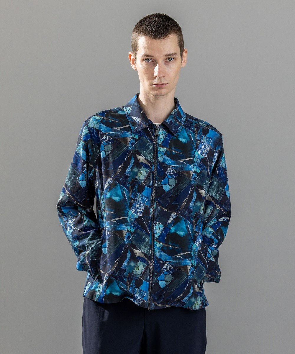 JOSEPH HOMME テクノボイルストレッチ ジップアップブルゾン 