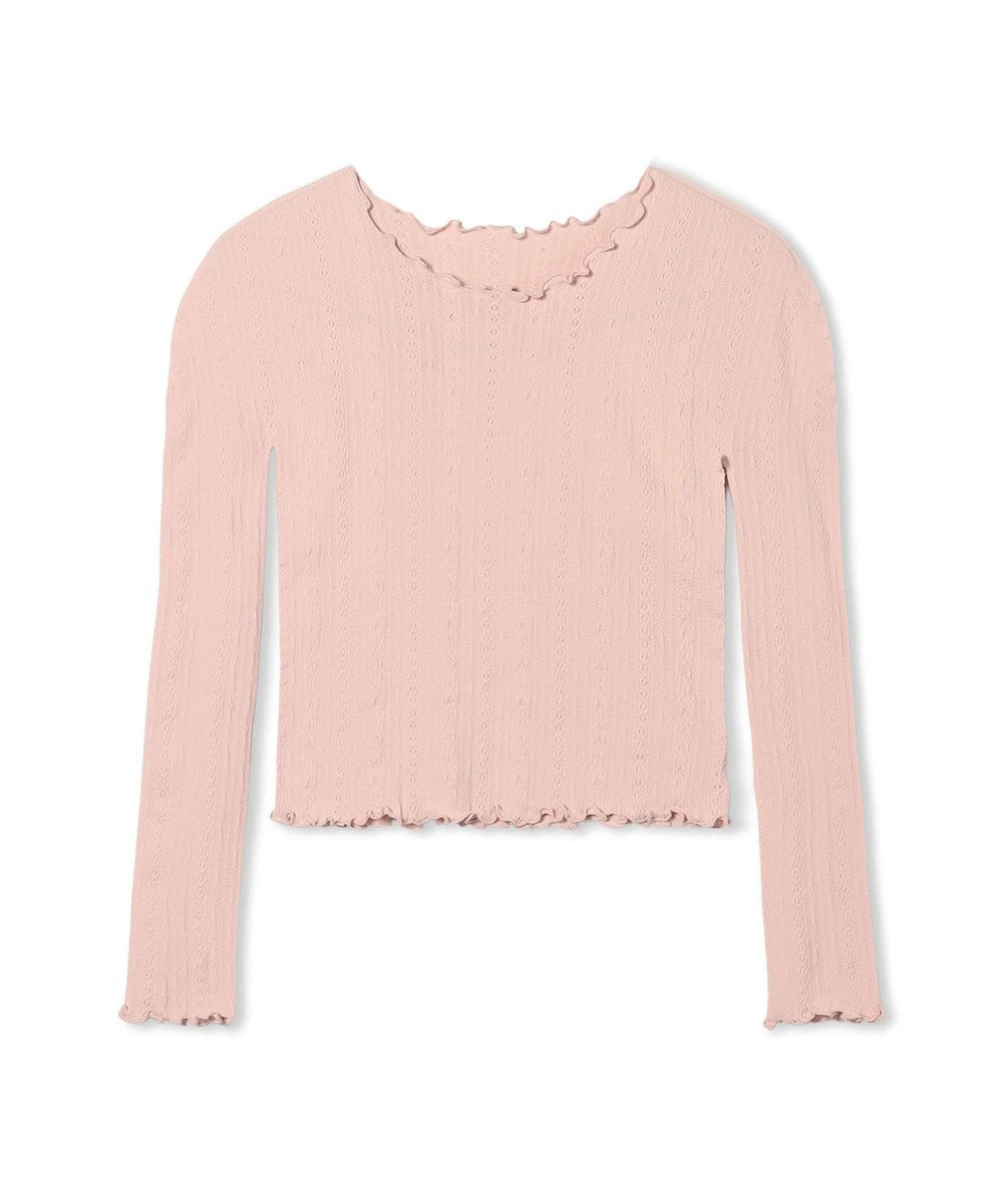 Chacott 【ノーソーイングニット】メロウニットトップ 