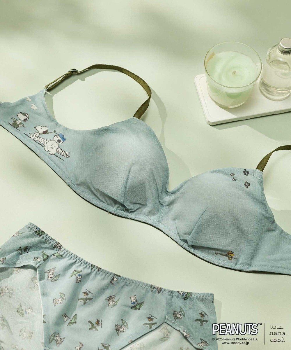 une nana cool 【ノンワイヤーブラ】364 シンプル MADE WITH PEANUTS 