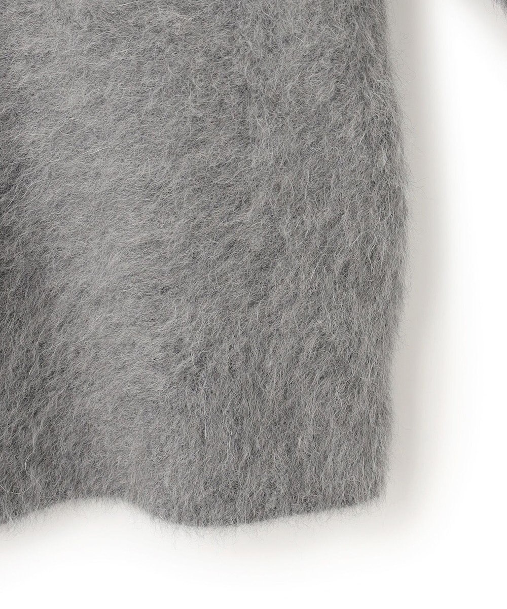 ICB L フォックスアルパカニット Vネックカーディガン 