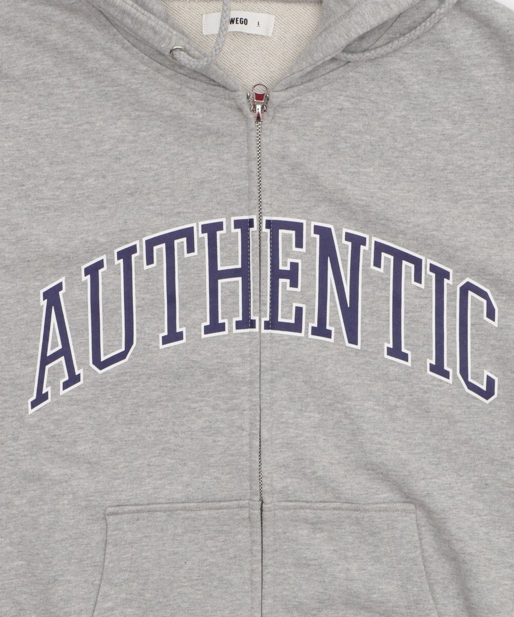 WEGO 【ユニセックス着用ITEM】カレッジロゴジップパーカー（SS） 