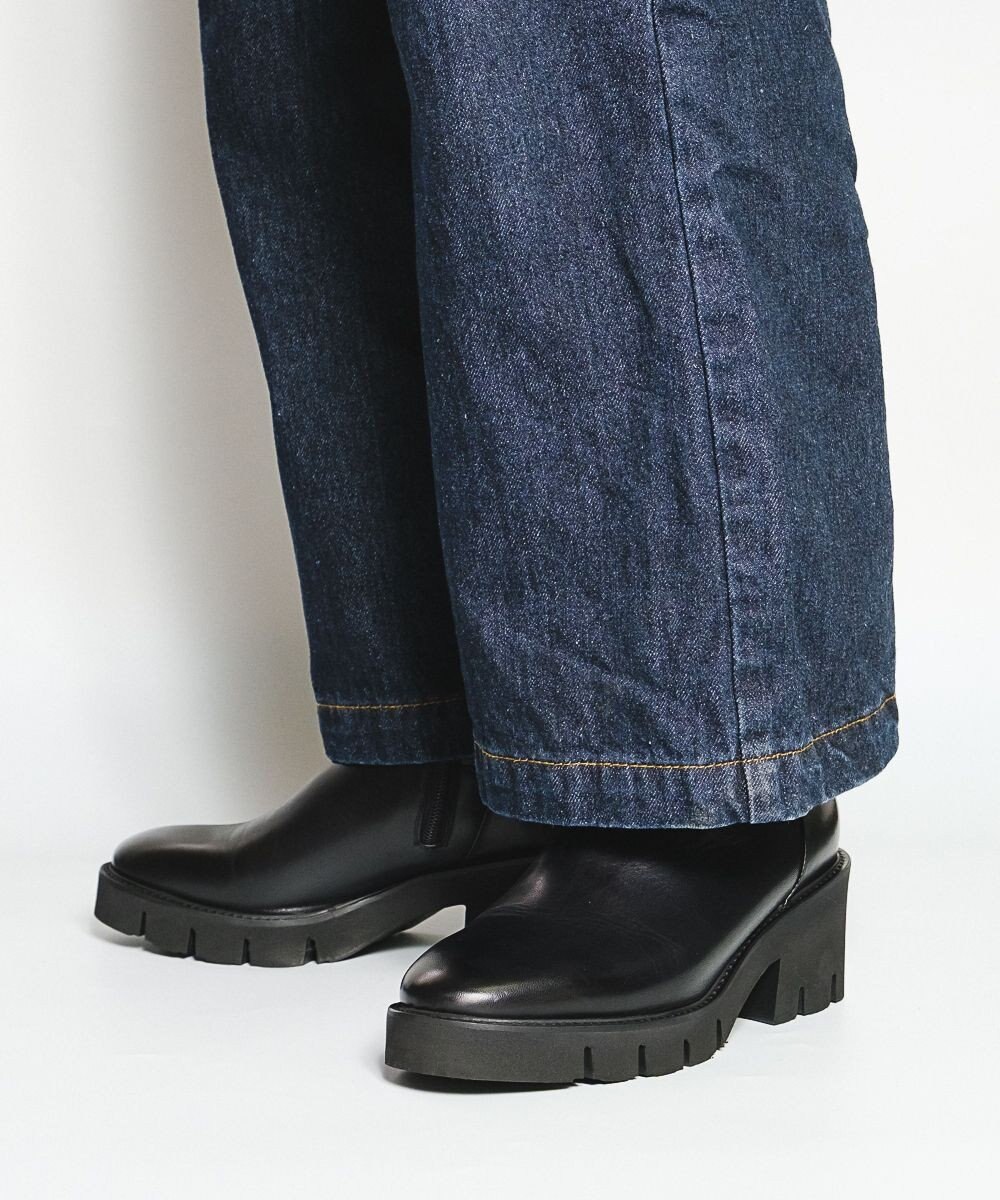 BONTRE 【イタリア製/本革】【LucaGrossi/ルカグロッシ】厚底ストレッチヒールブーツ/K839T-UA 