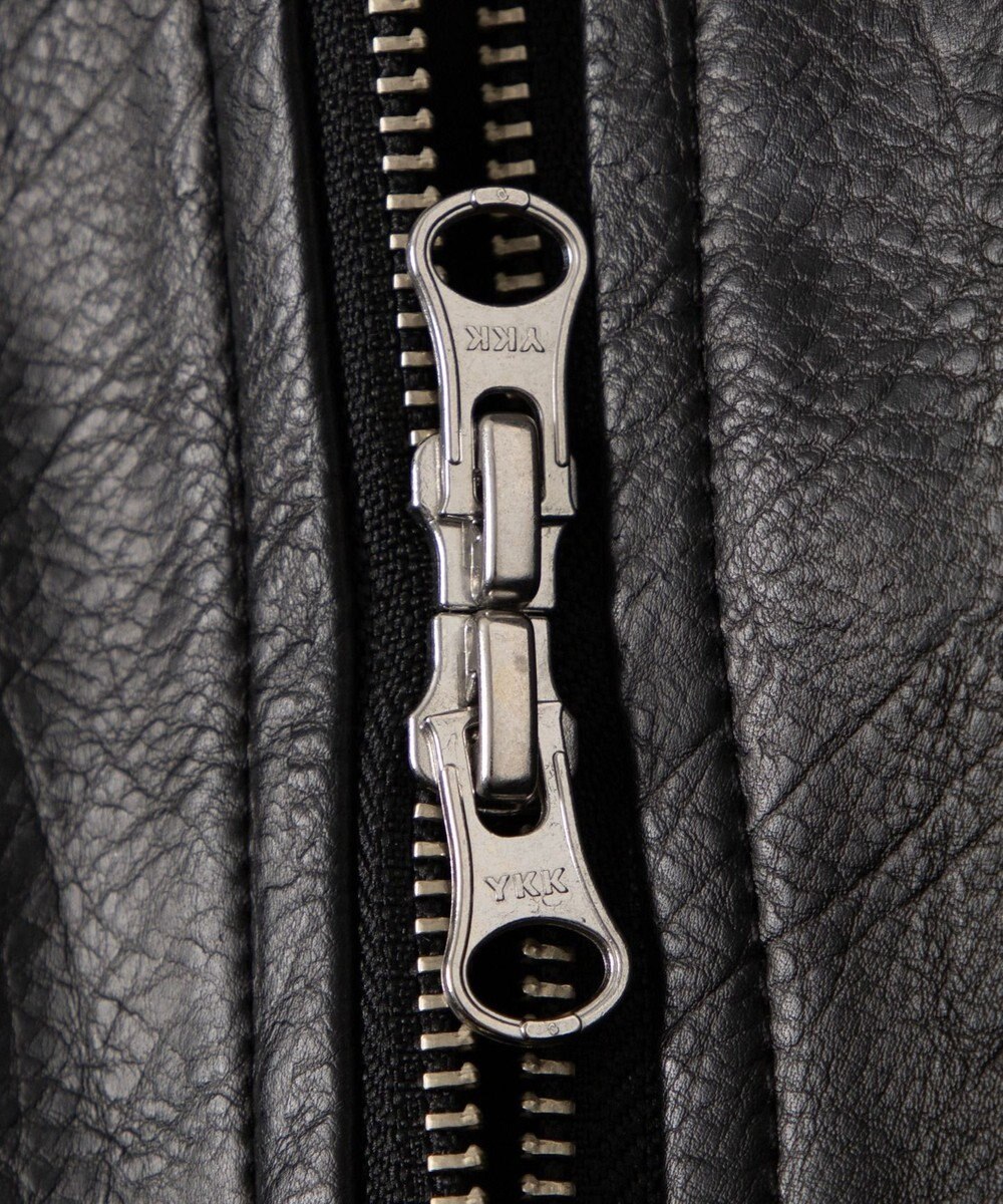 WEGO エイジドFレザーブルゾン 