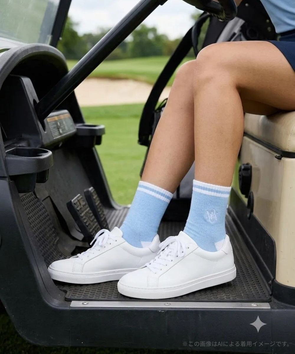 FILA GOLF／marie claire 【marie claire SPORT】抗菌防臭機能付きアンクルソックス 