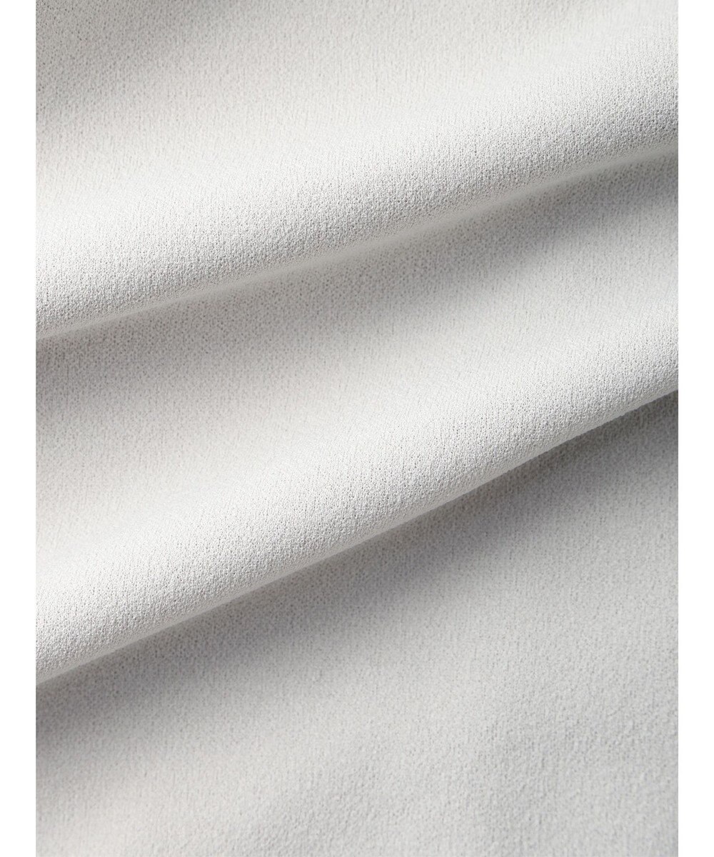 Green Parks カットジョーゼットドットボタンカーディガン 