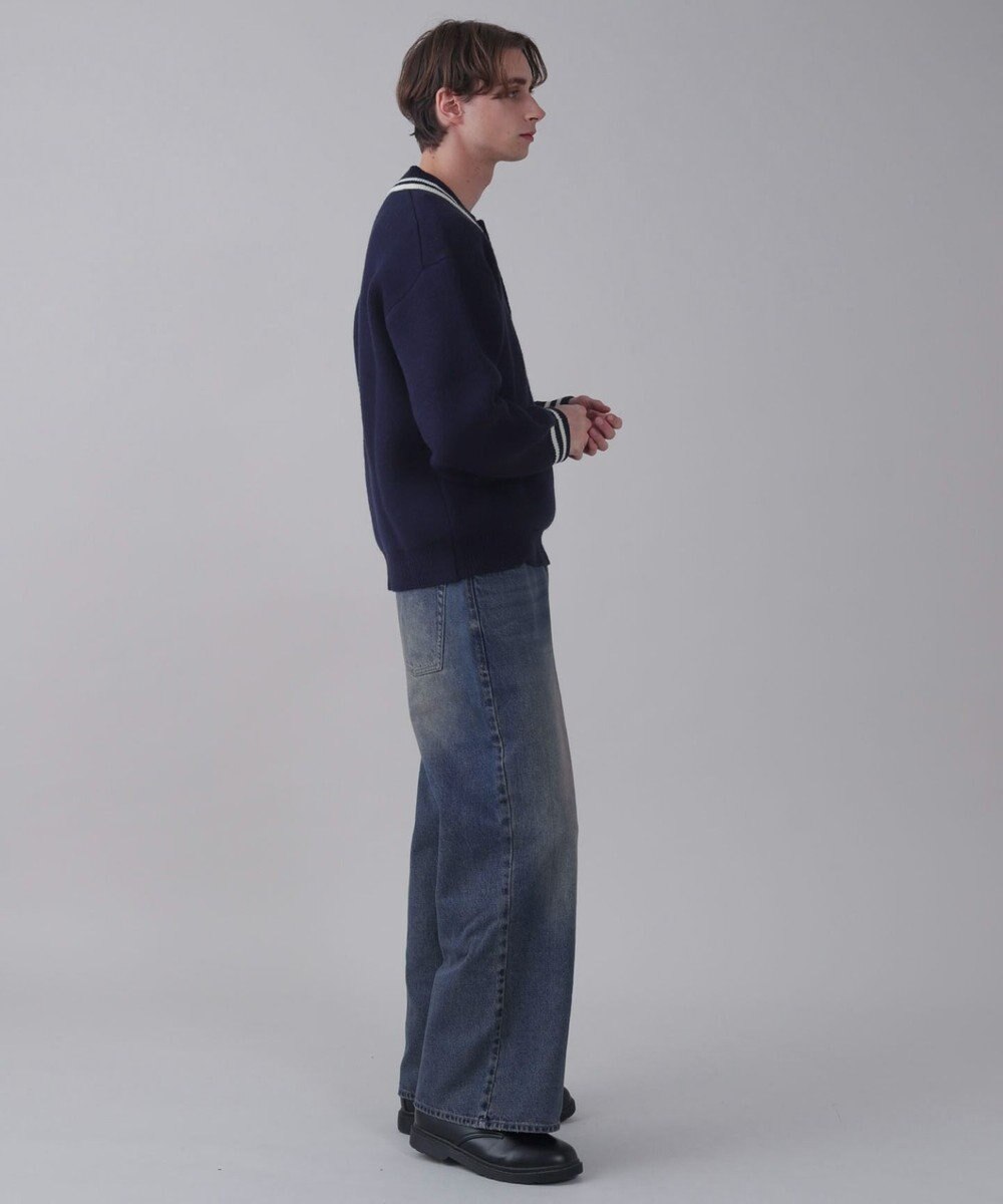 WEGO 【ユニセックス着用ITEM】ワンポイント刺繍ニットポロ 