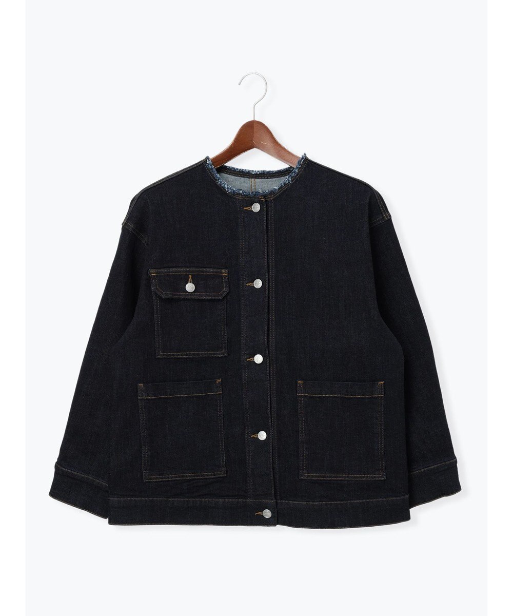 Te chichi ノーカラーデニムジャケット 