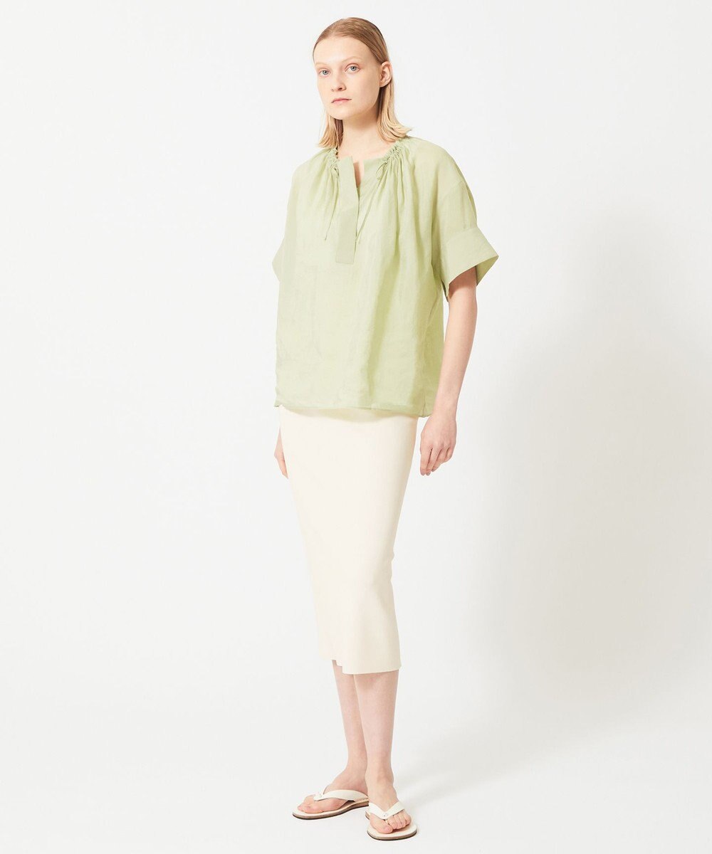 BEIGE， 【S-size】LILAC / ギャザーブラウス 