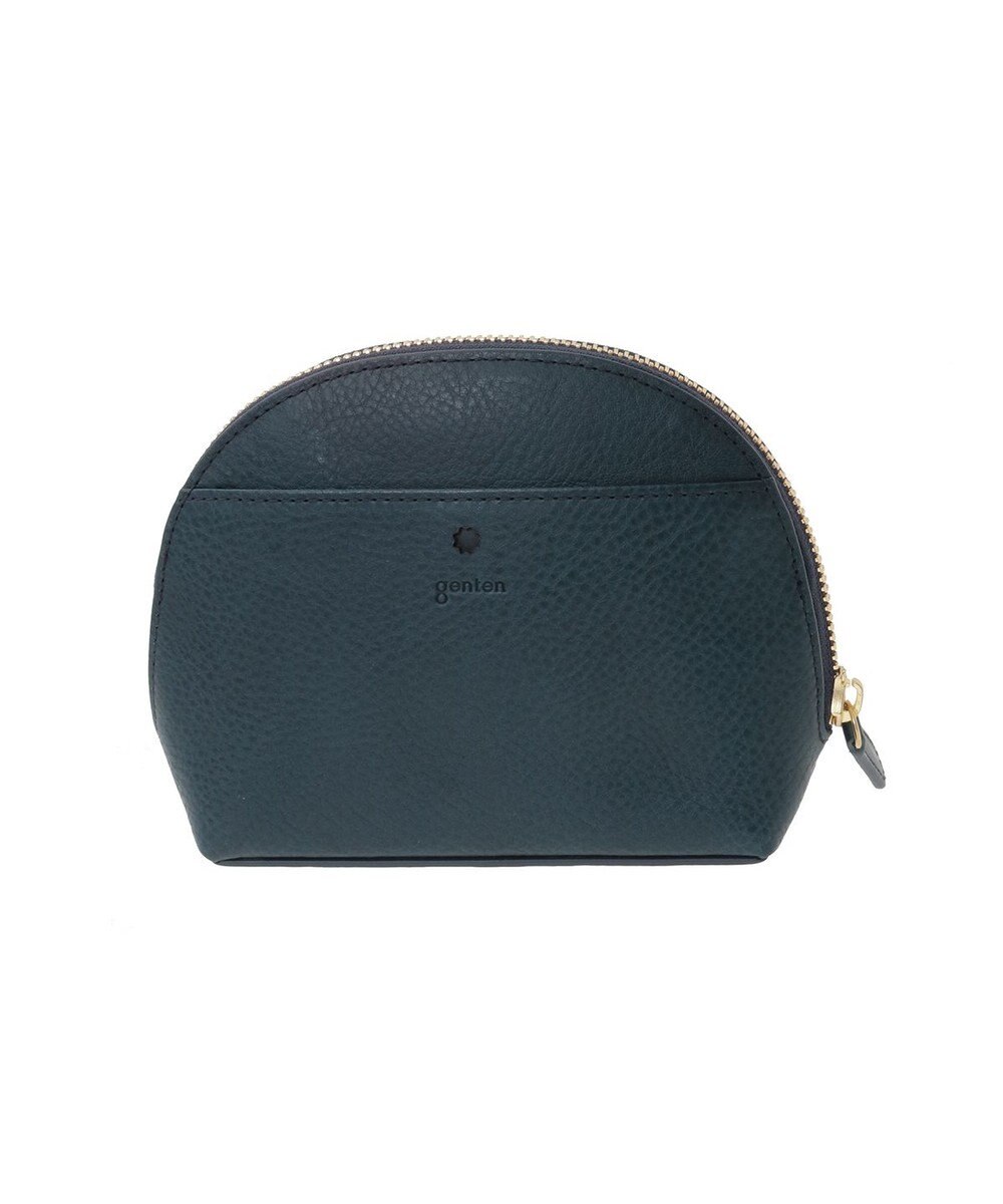 genten アーガイルカットワーク ポーチ 