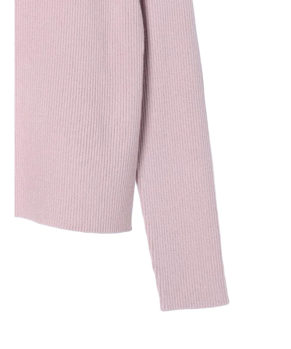 earth music&ecology やわらかタッチハイネックリブプルオーバー 