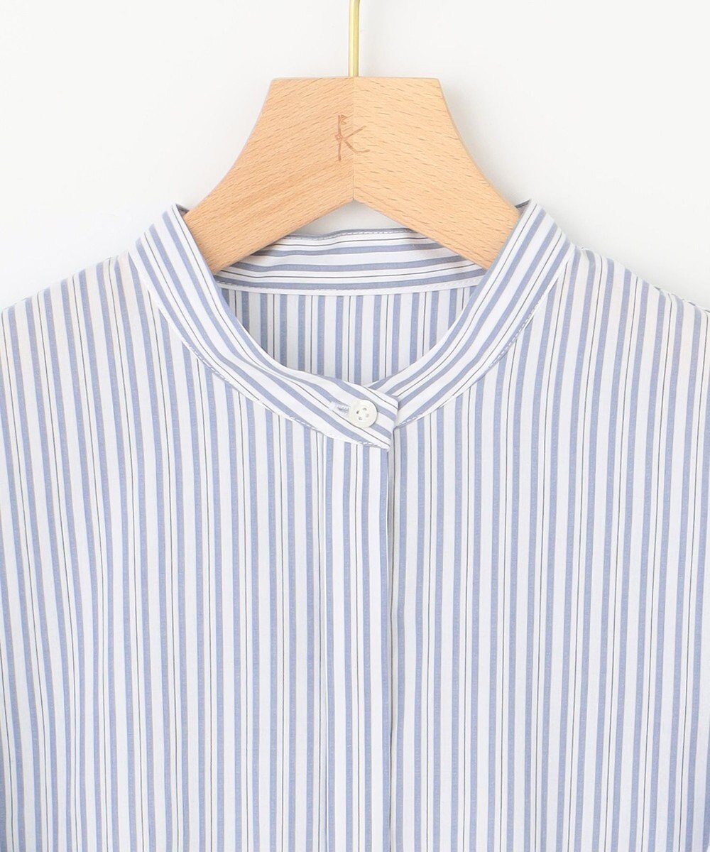 組曲 L コットンレーヨンシャーティング ブラウス 