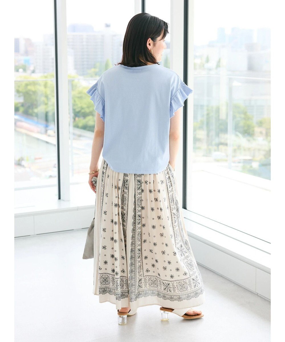 CRAFT STANDARD BOUTIQUE 袖ギャザーフレアプルオーバー 