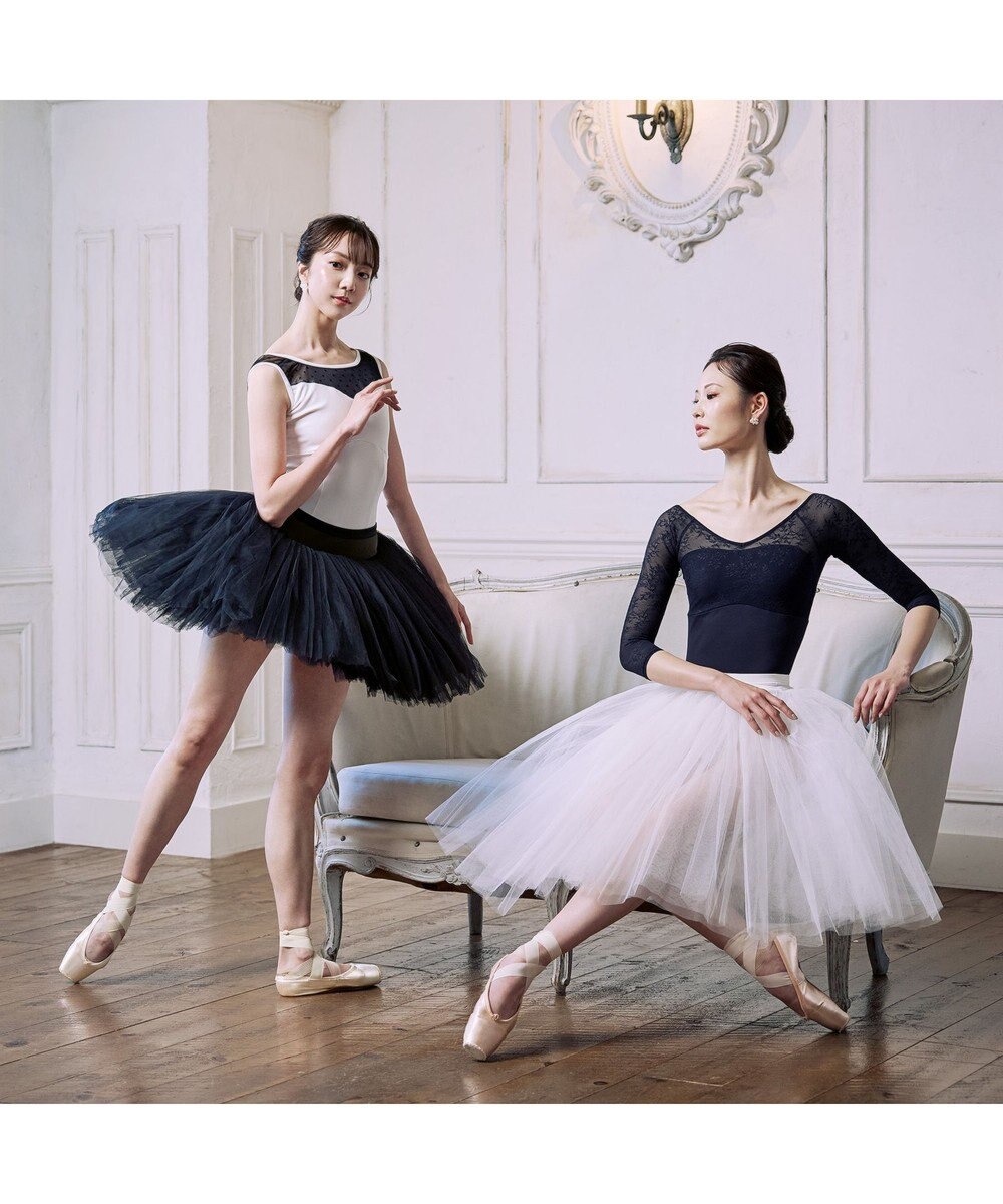 Chacott ノースリーブレオタード 