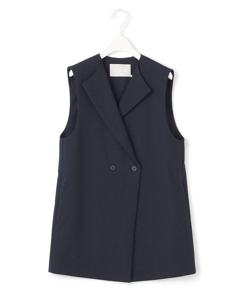 ICB 【接触冷感・UVケア・撥水・洗える】 LooseWeave ノーカラージレ 