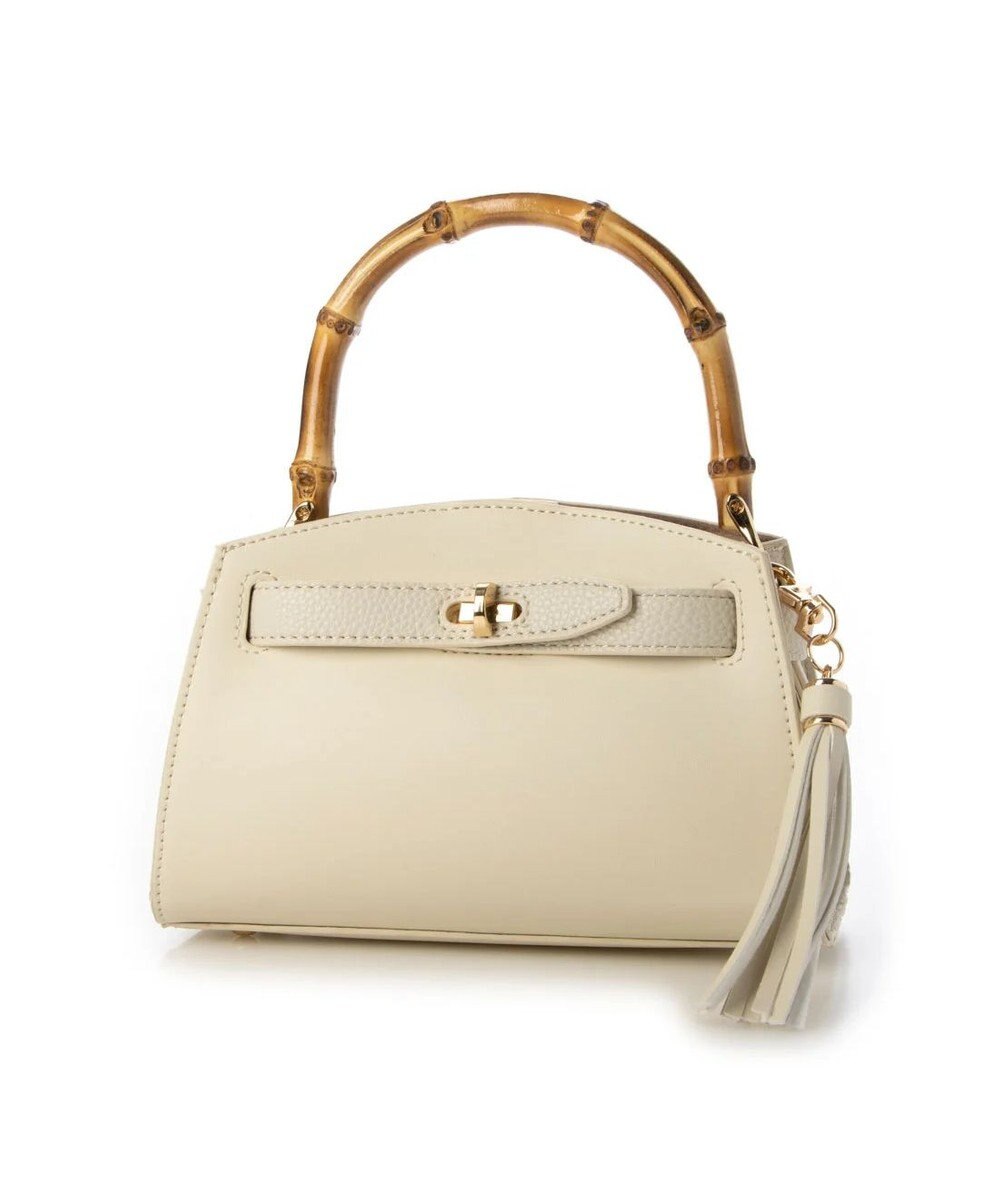 UNBILLION カシュカシュ cachecache / バンブーヒネリミニハンドバッグ 