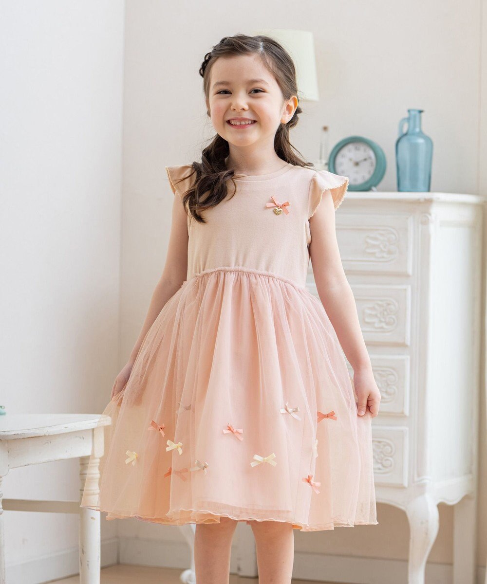 チュールリボンドッキングワンピース Any Fam Kids ファッション通販 公式通販 オンワード クローゼット