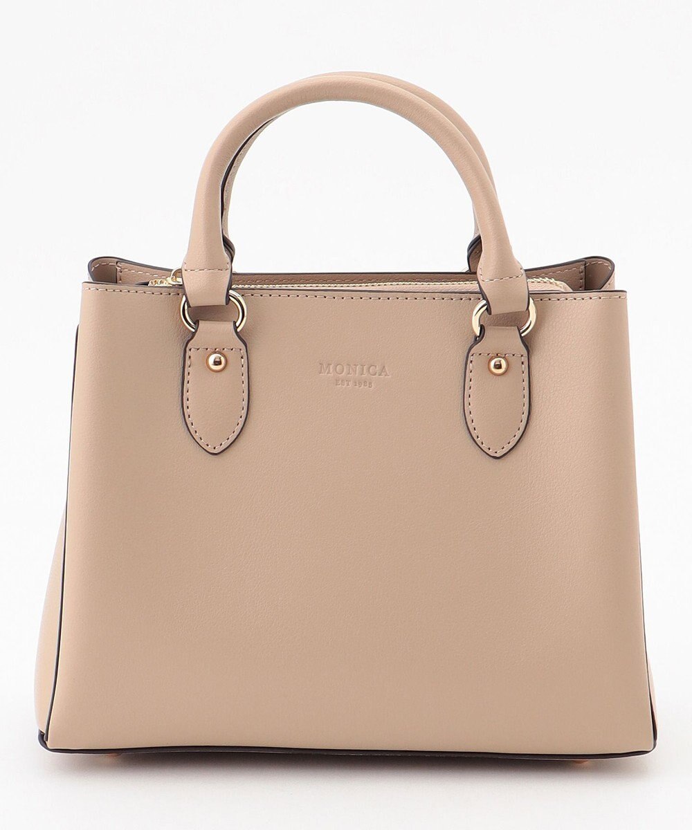 LA BAGAGERIE 【MONICA】スクエア2WAYハンドバッグ 