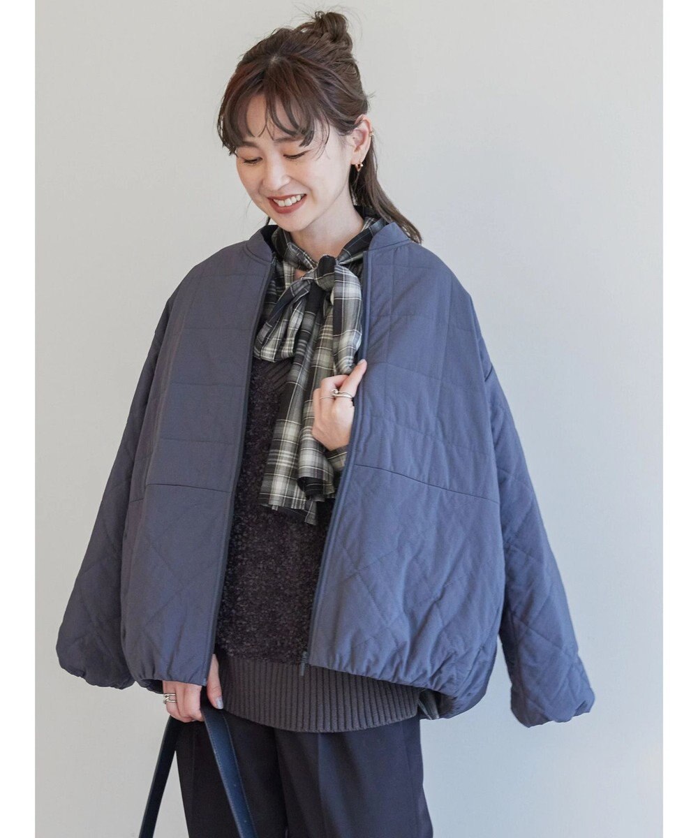 AMERICAN HOLIC キルポカスクエアステッチキルトコート 