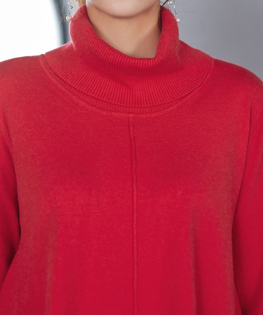 Tiaclasse まろやかタートルニットチュニック 