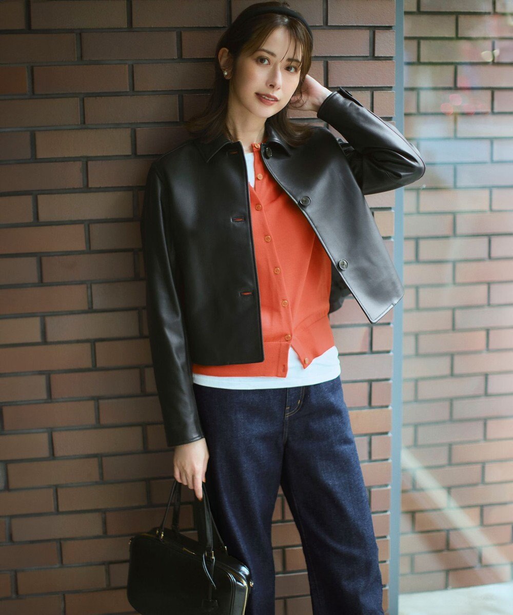 23区 S 【滝沢眞規子さん着用/VERY掲載/洗える】23区DENIM ストレッチ ワイドパンツ 