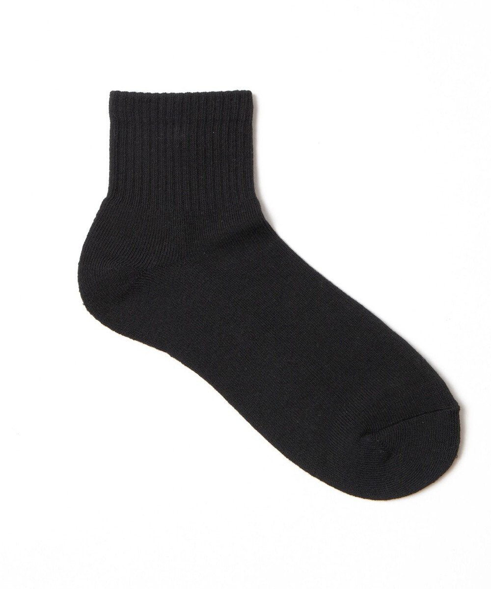 WEGO リボン刺繍アンクルパイルソックス 