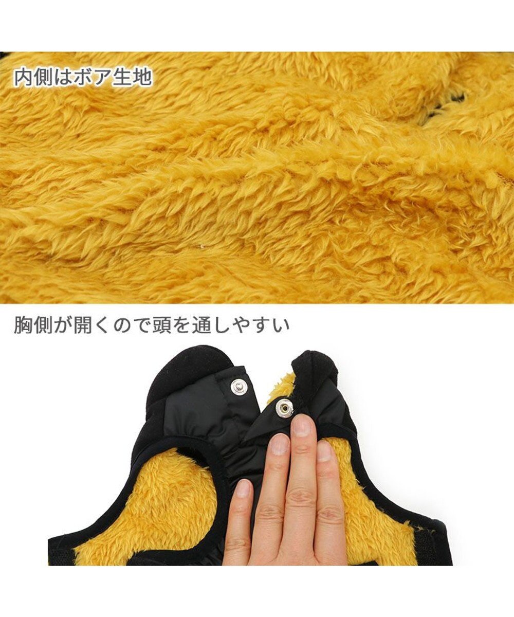 PET PARADISE J.PRESS 綿入り ベスト 《ブラック》 中型犬 大型犬 