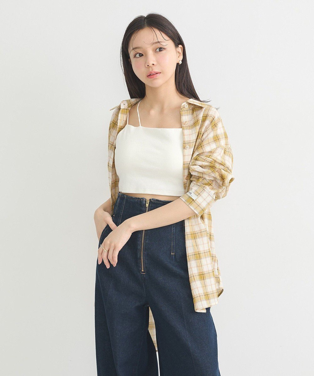 earth music&ecology アソートオーバーシャツ 