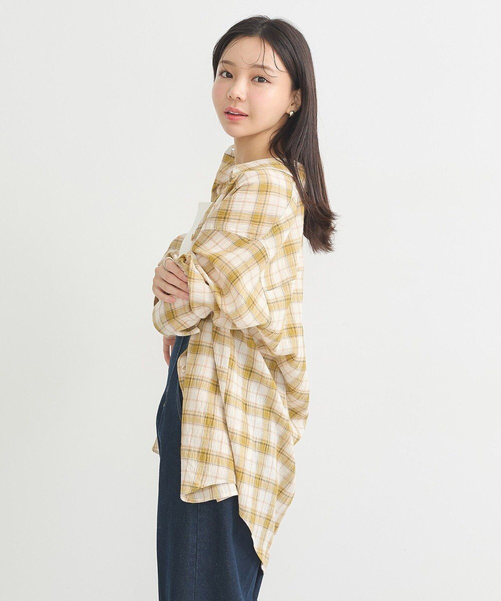 earth music&ecology アソートオーバーシャツ 