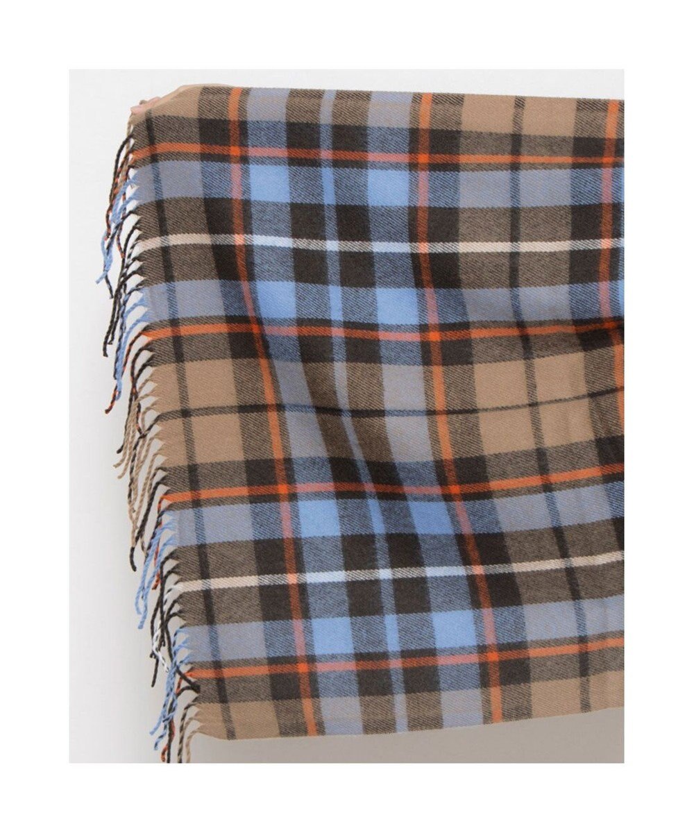 UNBILLION カシュネ cache nez / ウール混チェックストール 