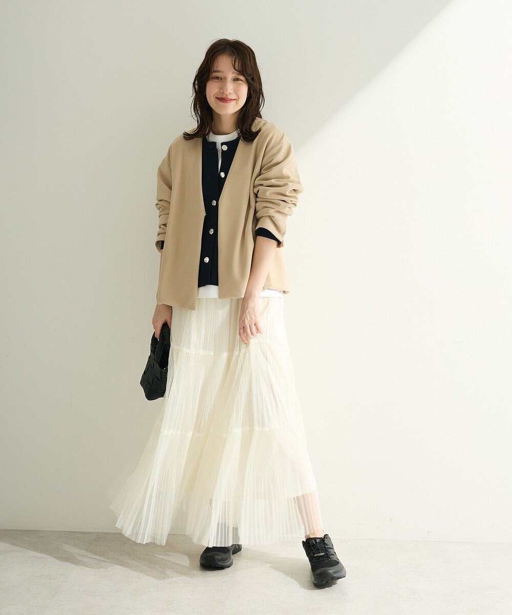 Green Parks Ｏ．洗えてストレッチ　ノーカラージャケット 