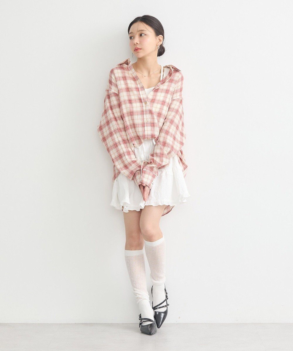 earth music&ecology アソートオーバーシャツ 