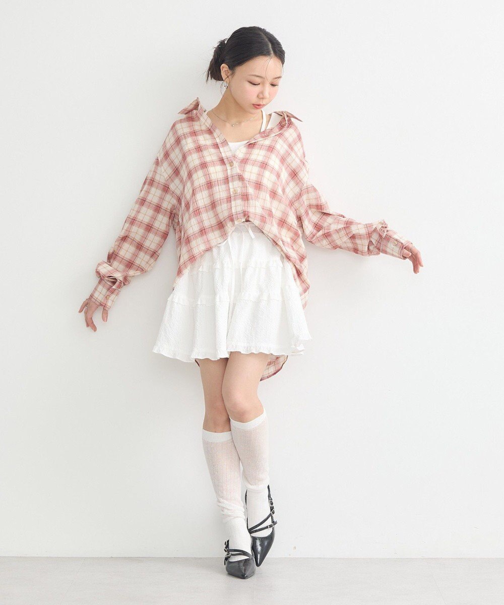 earth music&ecology アソートオーバーシャツ 