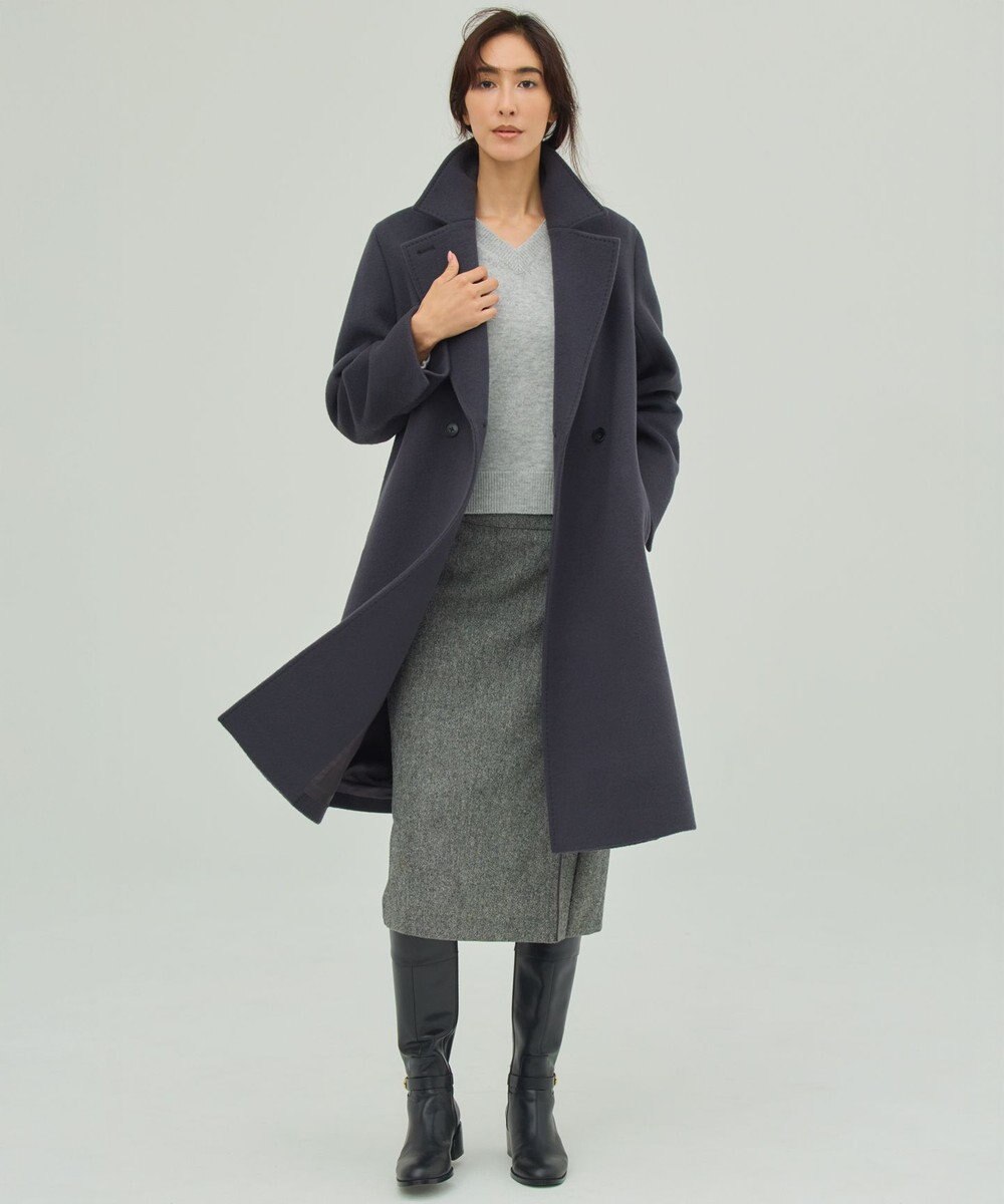 J.PRESS LADIES CASHBIT NEO Vネック ニット 