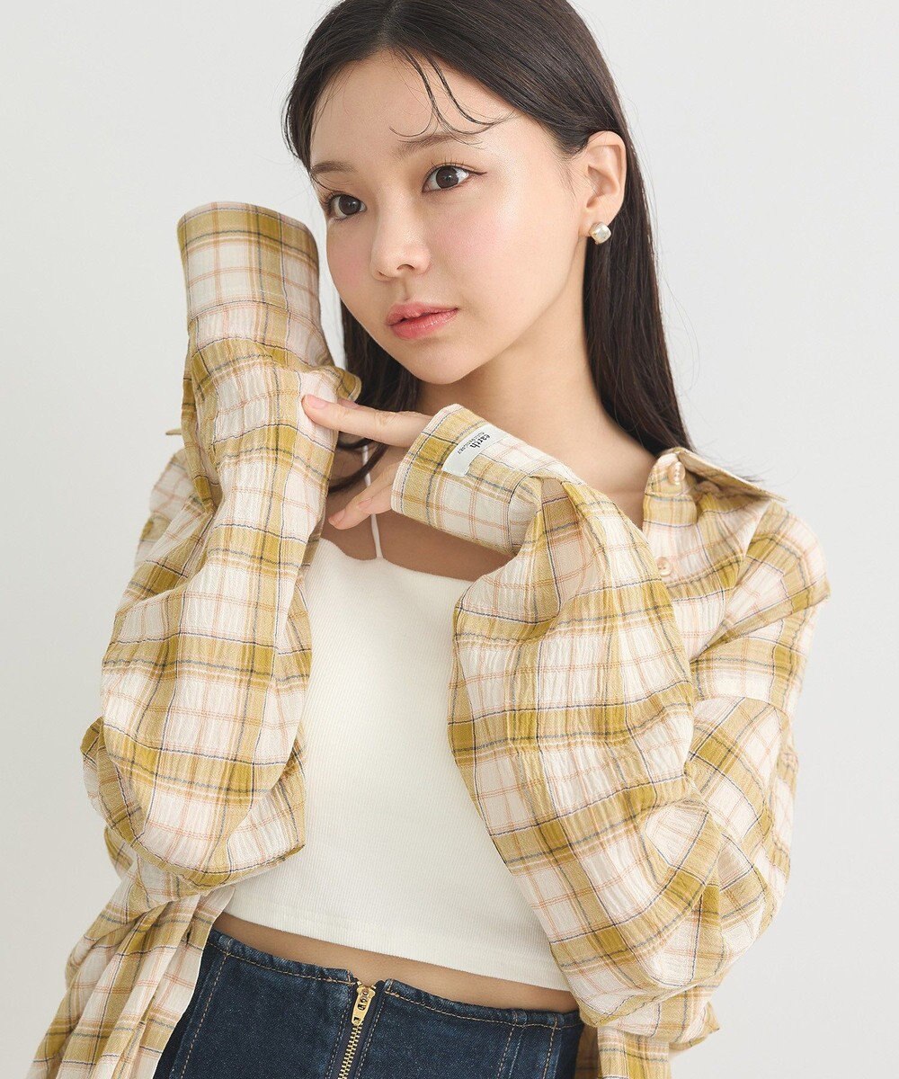 earth music&ecology アソートオーバーシャツ 