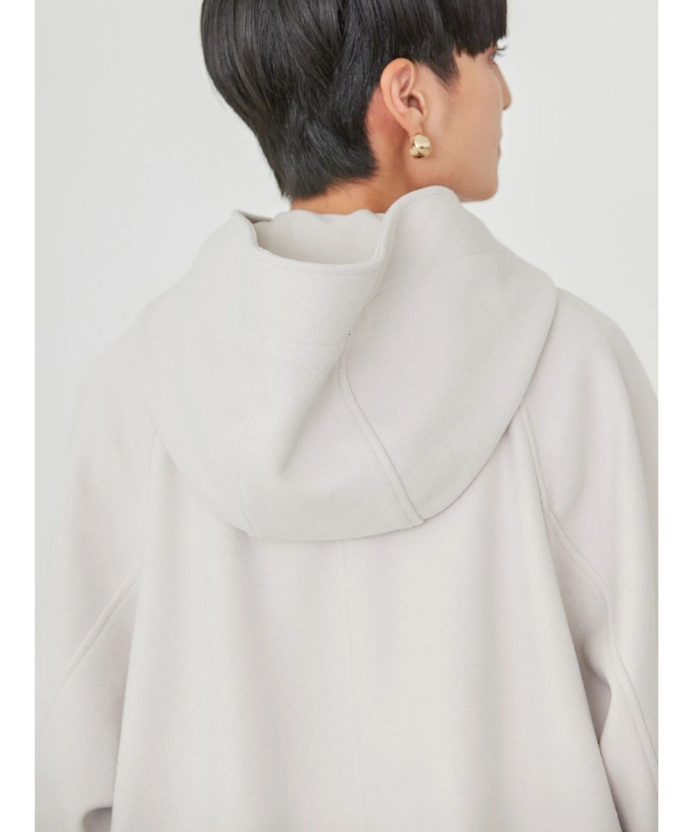 AMERICAN HOLIC 中空ＦＩＢＥＲ２ＷＡＹフード付きコート 