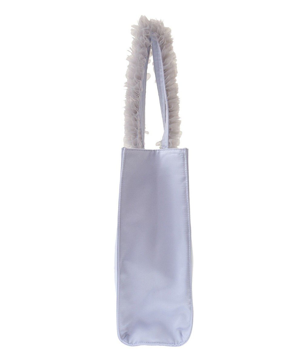 Maison de FLEUR EC限定チュールハンドルラインストーントートバッグ 