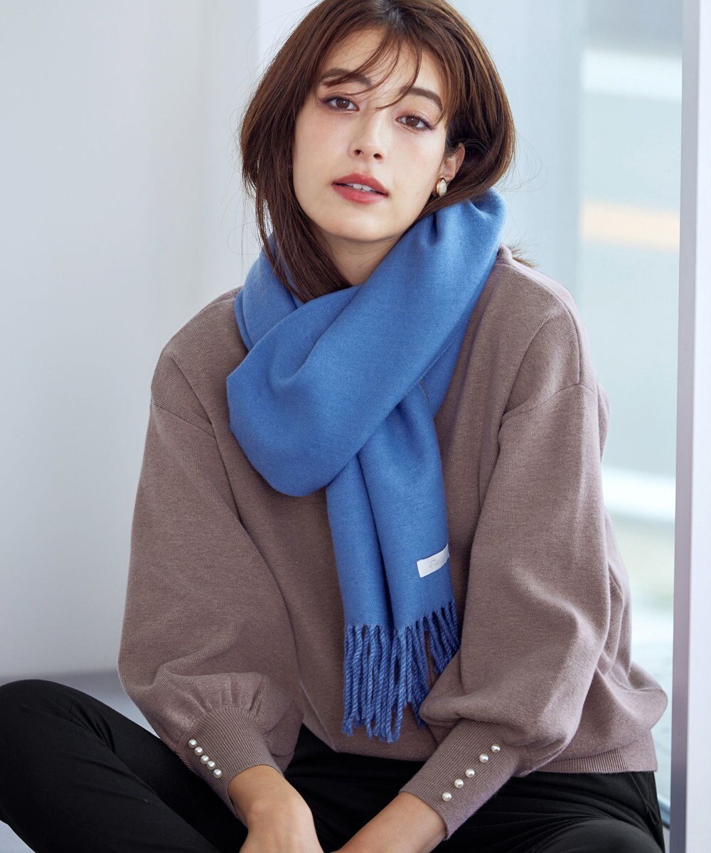 Tiaclasse 【洗える】2WAYパール釦ニットトップス 