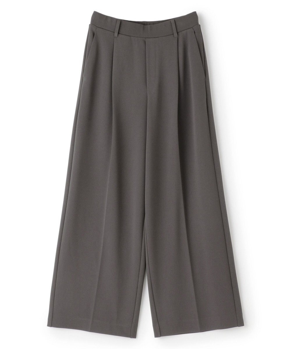 UNFILO 【11サイズ展開】 BEAUTY MOVE タックワイドパンツ 