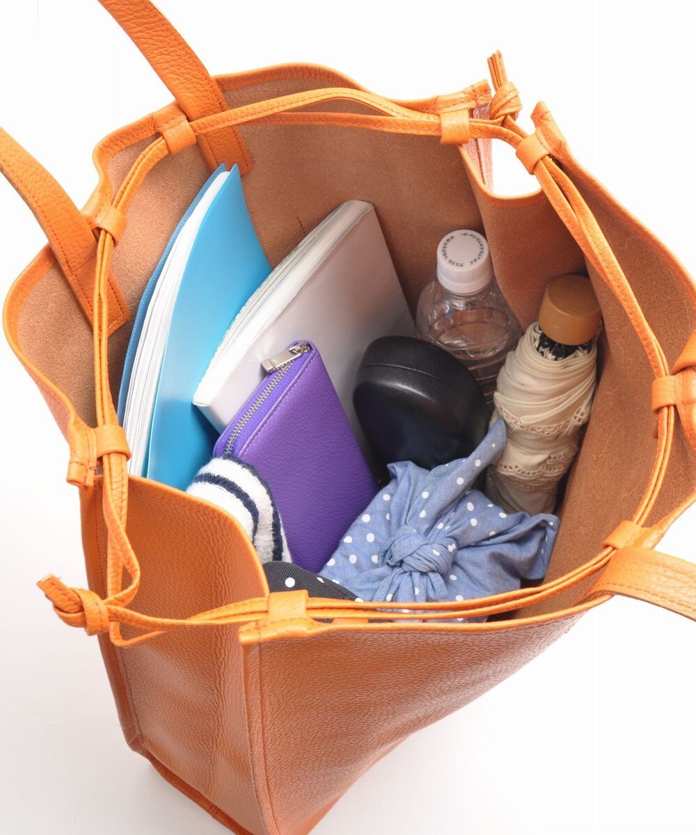 blancle シュリンクレザー スクイーズビッグトート 