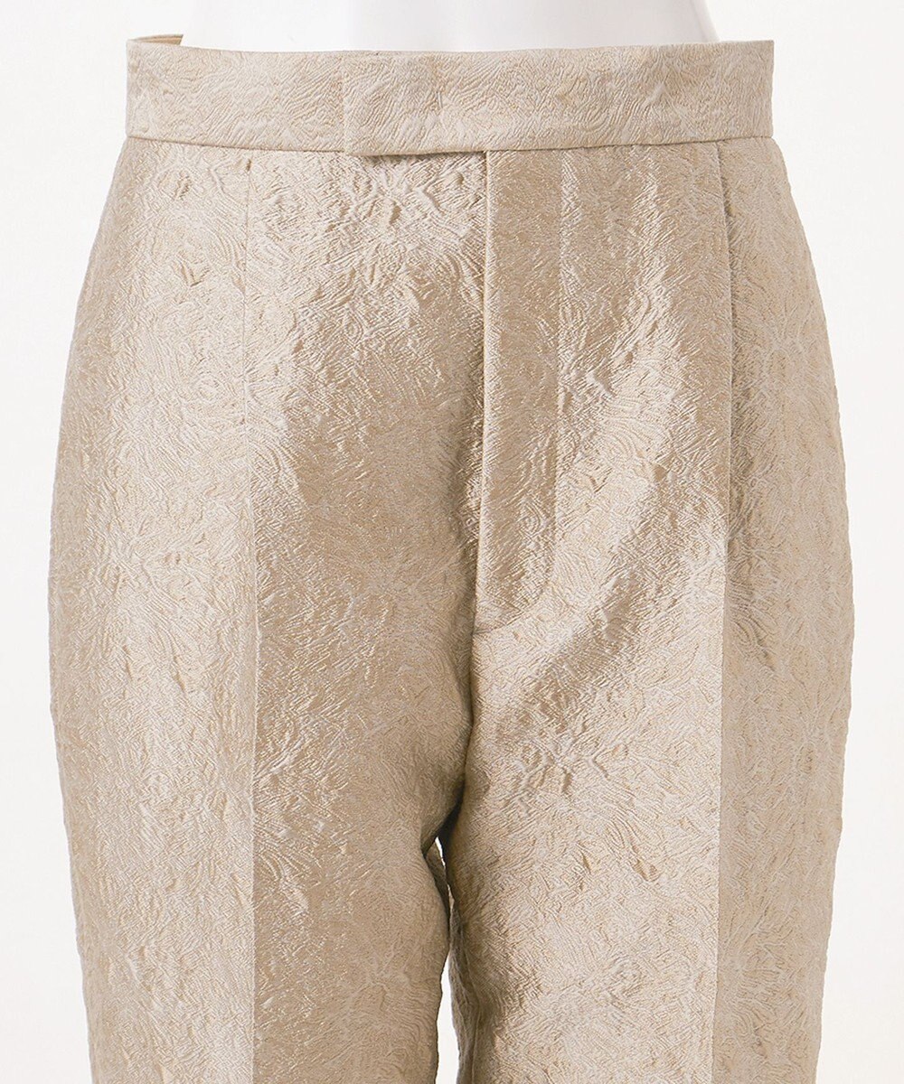 23区 【エステータ】シャイニージャカード パンツ 