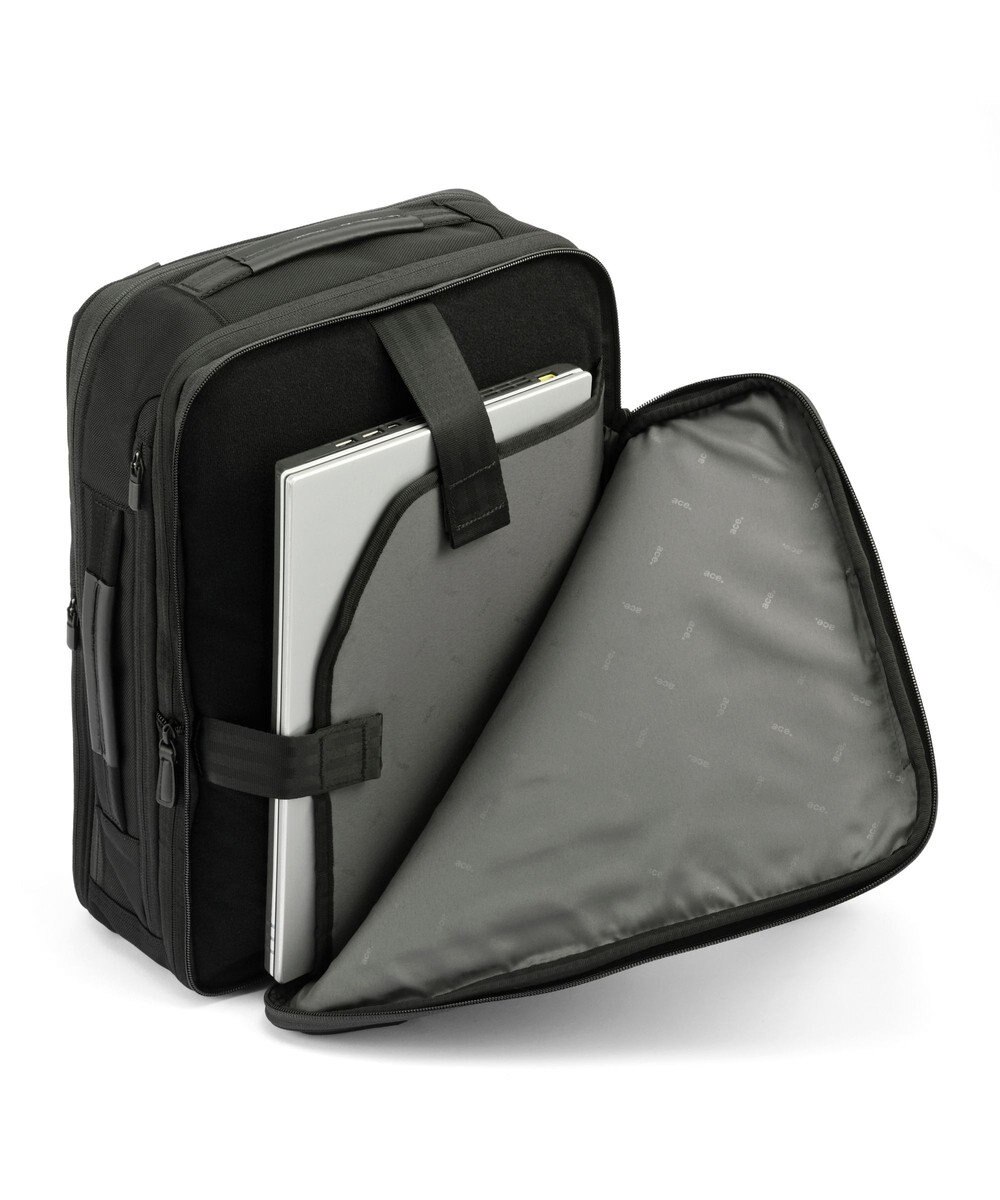 ACE BAGS & LUGGAGE ace. ガジェタブルCB2 ビジネスリュック A4サイズ 14インチPC収納 エキスパンド 20024 エース 