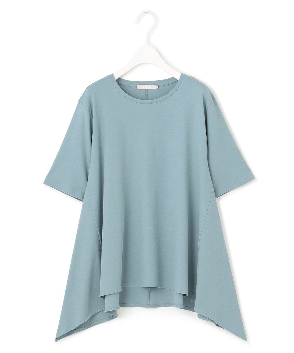 ICB L 【接触冷感・洗える】グレースジャージー デザインプルオーバー 