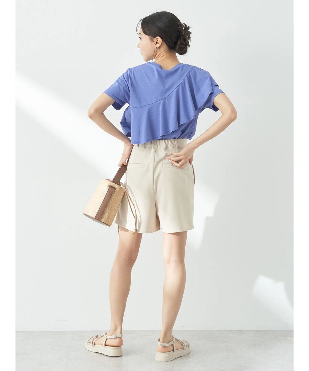 earth music&ecology フロントフリルプルオーバー 