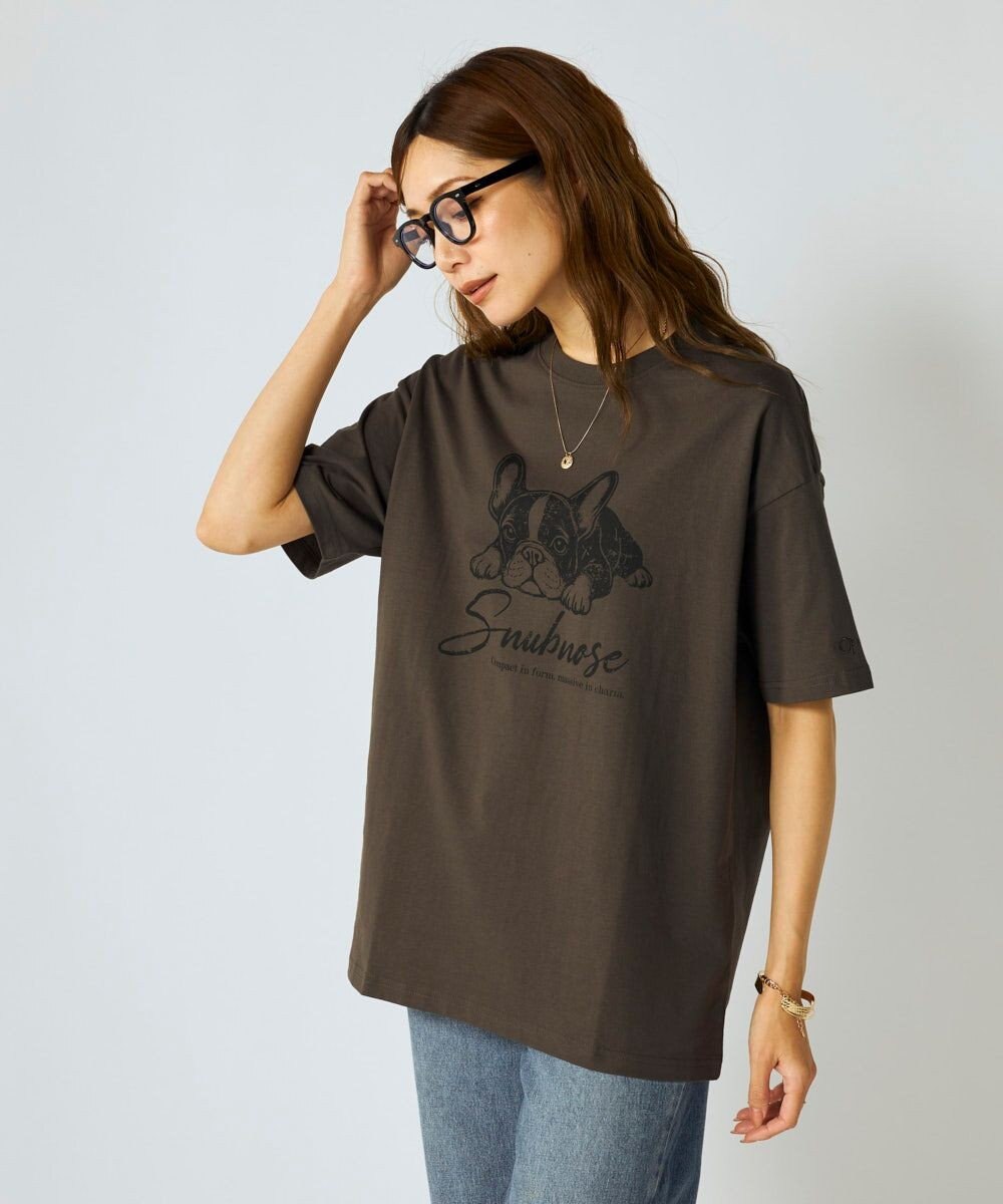 OP／FILA 【Ocean Pacific】かすれプリントTシャツ 