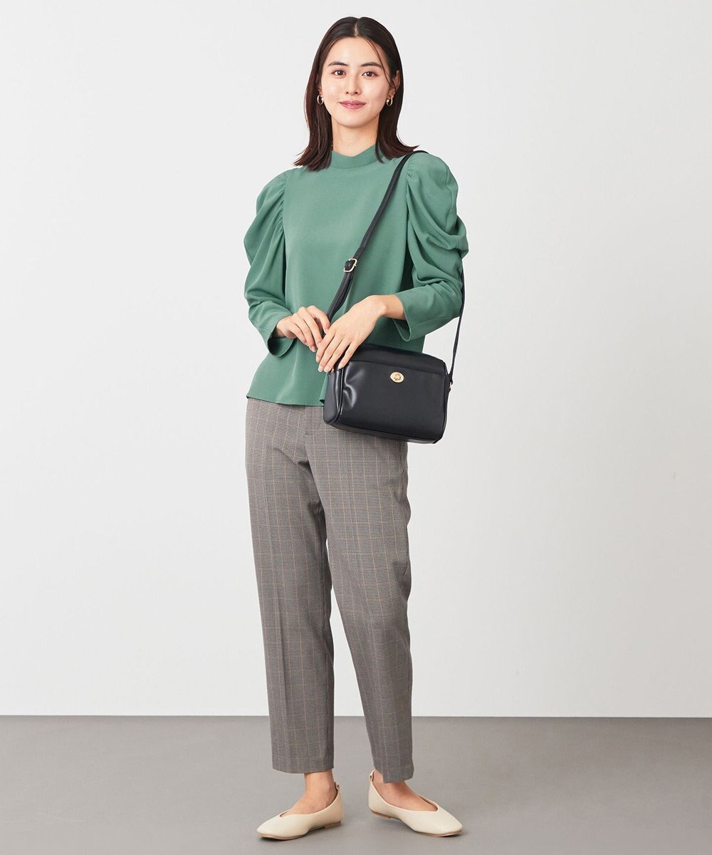 ANY 【ウエストゴム/ストレッチ/裏起毛】シークレットウォーム　テーパードパンツ 