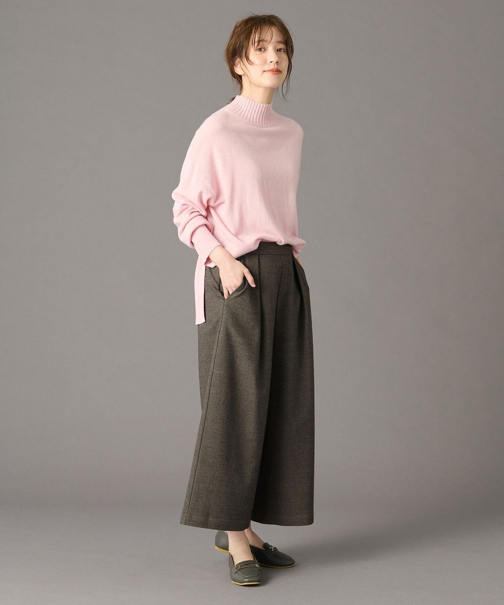 ANY L 【手洗い可】イタリーヤーンウールカシミヤミックスプルオーバー 