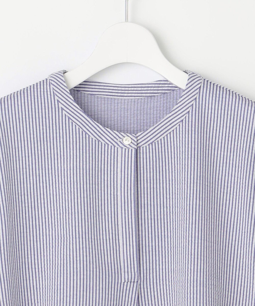 J.PRESS LADIES L 【洗える・抗菌防臭・吸水速乾】サッカージャージー フレンチスリーブ カットソー 