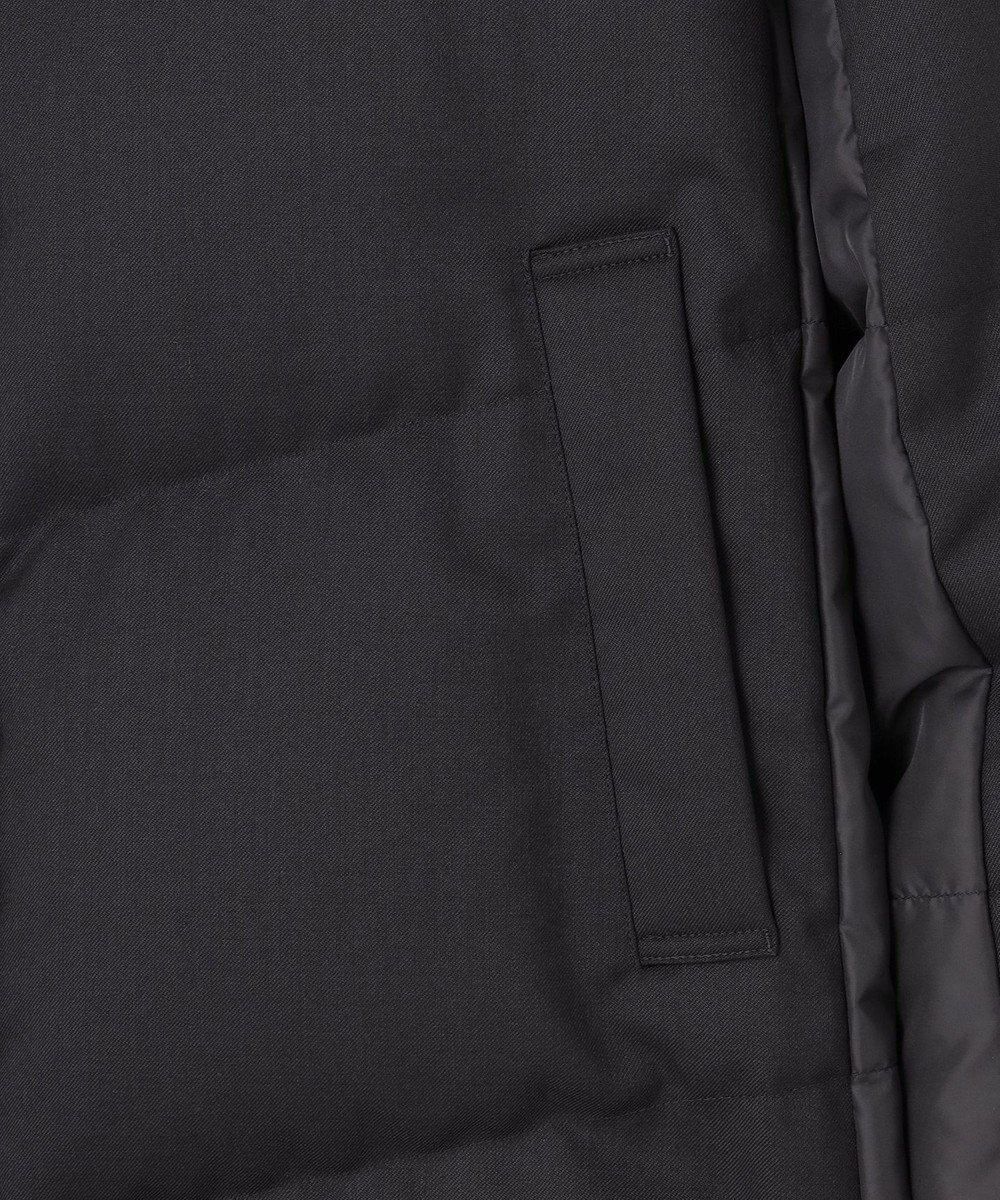 23区 【撥水加工】TWツイル ロングダウンコート 