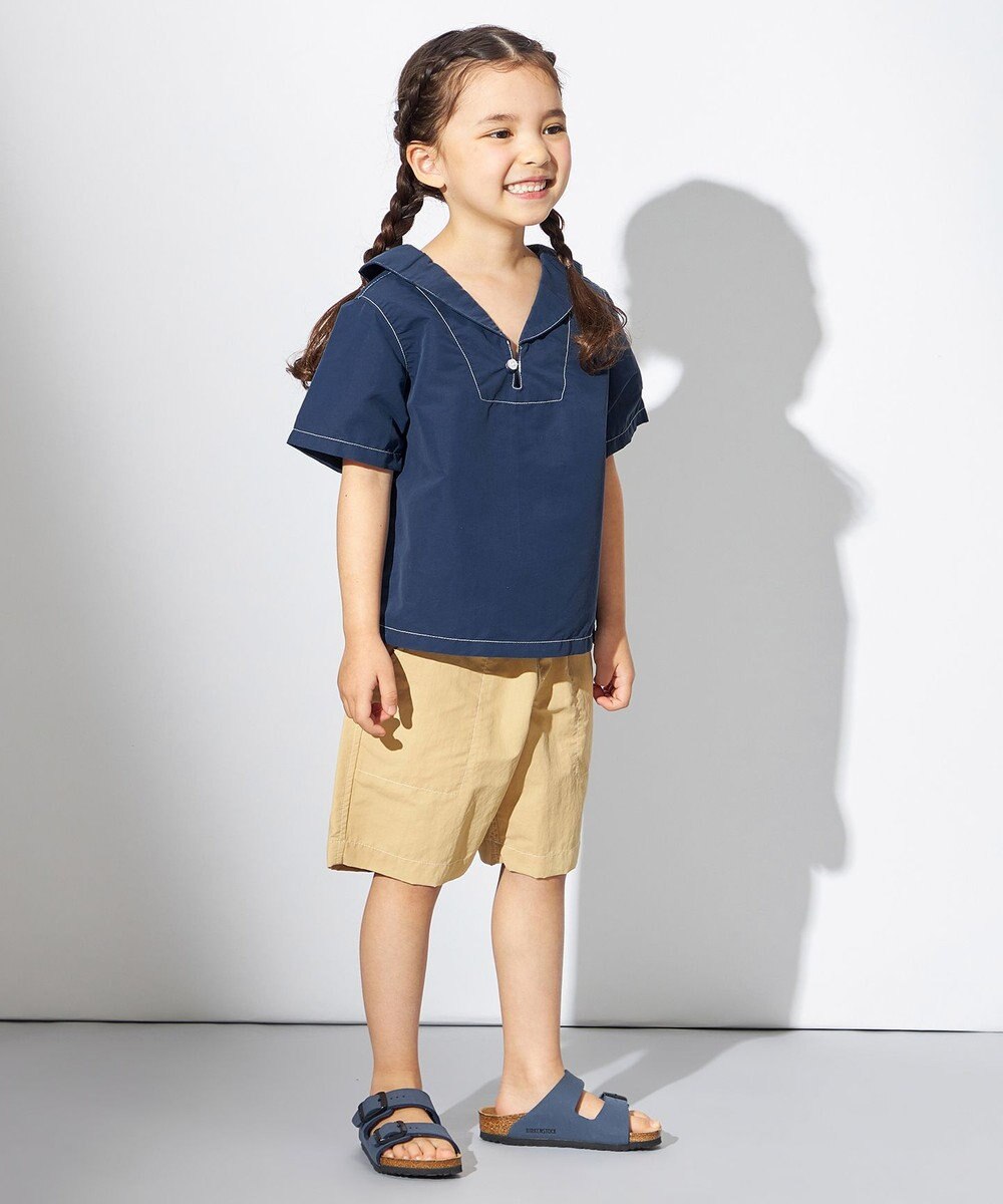 HELLY HANSEN 【キッズ】ショートスリーブバスクセイラーシャツ 